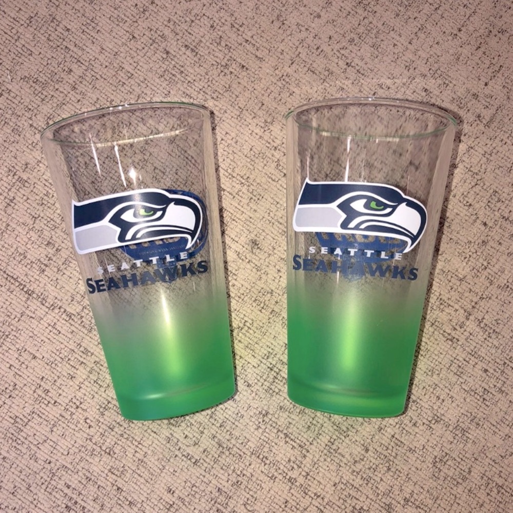 Seahawks Drinking Glasses